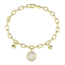 Guess Ladies Bracelet JUBB06197JWYGL Guess Ladies Bracelet JUBB06197JWYGL