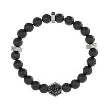 Guess Mens Bracelet JUMB06005JWSTBKTU Guess Mens Bracelet JUMB06005JWSTBKTU