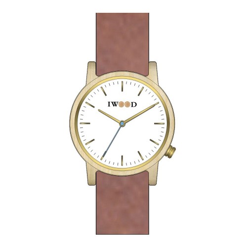 Iwood Real Wood Men's Watch IW18444002 Iwood Real Wood Men's Watch IW18444002