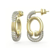 Guess Ladies Earrings JUBE04517JWYGTU Guess Ladies Earrings JUBE04517JWYGTU