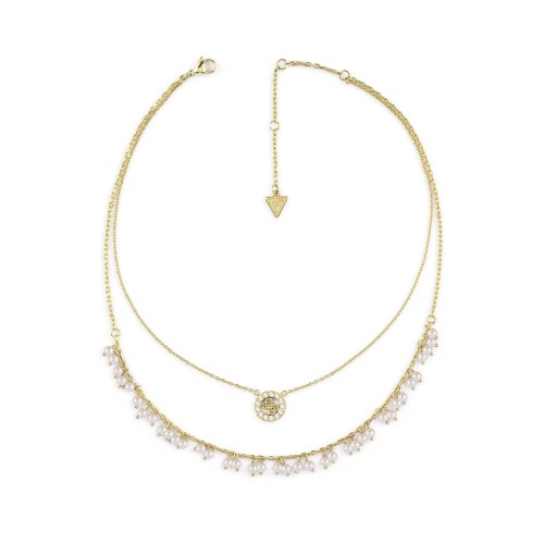 Guess Ladies Necklace JUBN04679JWYGWHTU Guess Ladies Necklace JUBN04679JWYGWHTU