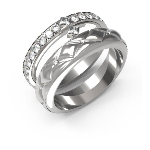 Guess Ladies Ring JUBR04586JWRH52 Guess Ladies Ring JUBR04586JWRH52