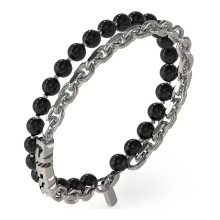 Guess Mens Bracelet JUMB04051JWSTBKS Guess Mens Bracelet JUMB04051JWSTBKS