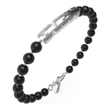 Guess Mens Bracelet JUMB04059JWSTBKS Guess Mens Bracelet JUMB04059JWSTBKS