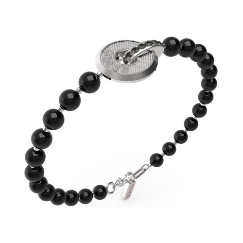 Guess Mens Bracelet JUMB04060JWSTBKL Guess Mens Bracelet JUMB04060JWSTBKL