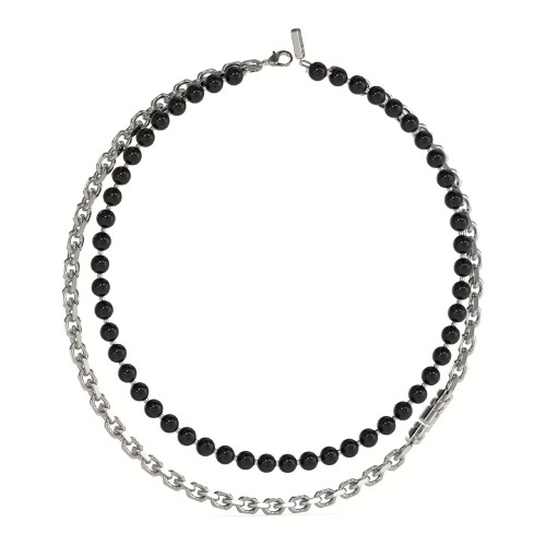 Guess Mens Necklace JUMN04050JWSTBKTU Guess Mens Necklace JUMN04050JWSTBKTU