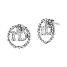 Roccobarocco Ladies Earrings RBJ0007SS Roccobarocco Ladies Earrings RBJ0007SS