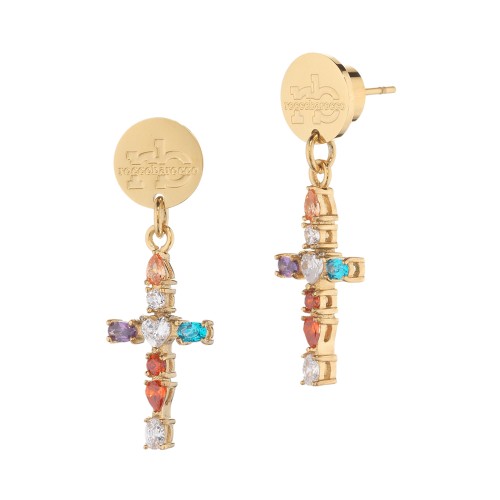 Roccobarocco Ladies Earrings RBJ0022GP Roccobarocco Ladies Earrings RBJ0022GP