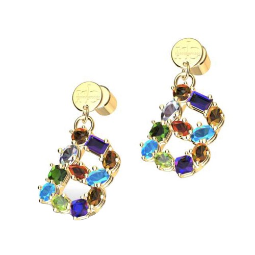 Roccobarocco Ladies Earrings RBJ0034GP Roccobarocco Ladies Earrings RBJ0034GP
