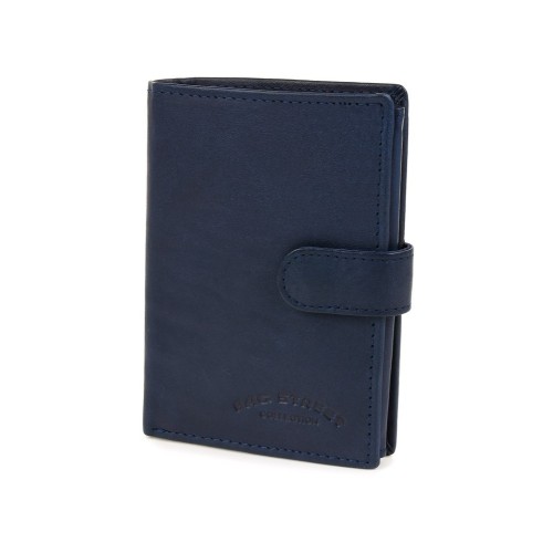 Bag Street vīriešu naudas maks, āda, tumši zils 882navy, 000051109936