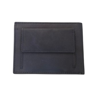 Beltimore vīriešu naudas maks, āda, RFID, 10,8 x 8,1cm compact, tumši zils (navy), D54 NAVY, 5903714337255