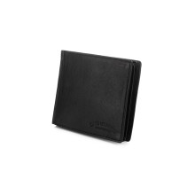 Bag Street vīriešu naudas maks, āda, 11,6 x 9cm, melns, Bag Street T41, 0000501167004