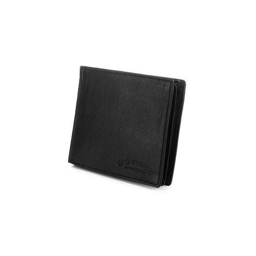 Bag Street vīriešu naudas maks, āda, 11,6 x 9cm, melns, Bag Street T41, 0000501167004