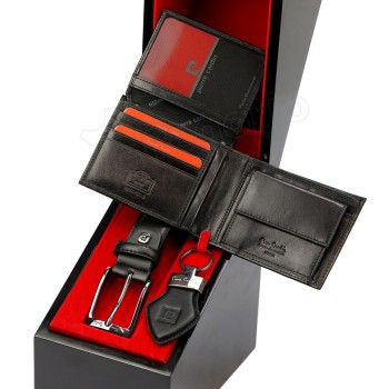 Pierre Cardin ādas dāvanu komplekts ZG-219 PREMIUM VIP